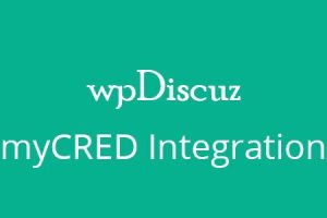 wpDiscuz – myCRED Integration v.7.0.4 插件下载