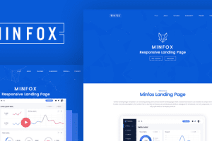 Minfox v1.5.4 – Onepage商务WordPress主题下载