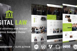 Digital Law v.12.5 律师和法律顾问 WordPress 主题下载