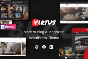 Virtus v.1.2.4 – 现代博客和杂志 WordPress 主题下载