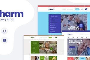 IPharm v1.0.8 – 在线药房和医疗 WordPress 主题下载