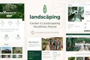 Landscaping v23 – 花园景观设计师WordPress主题下载