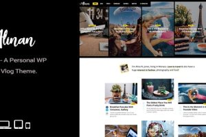 Alinan WP v2.8 – 个人WordPress博客和Vlog主题下载