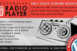 Radio Player Shoutcast & Icecast v4.4.5 广播播放器插件下载