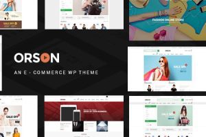 Orson v3.4 – 适用于在线商店的创新电子商务 WordPress 主题免费下载
