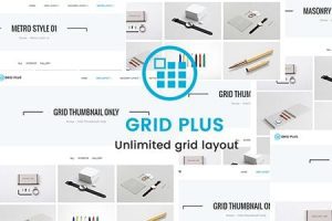 Grid Plus v3.3 – WordPress 网格帖子插件下载