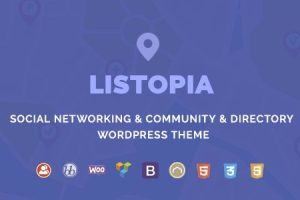 Listopia v3.6.0 – 目录、社区 WordPress 主题免费下载