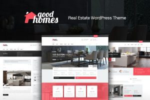 Good Homes v1.3.10 – 一个现代房地产 WordPress 主题下载