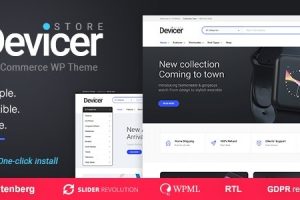 Devicer v1.1.3 – 电子、移动和科技商店主题下载
