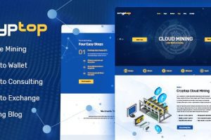 CrypTop v1.0.7 – ICO登陆和CryptoCurrency WordPress主题下载