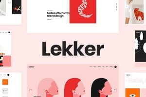 Lekker v1.6 – Portfolio作品集 WordPress 主题下载