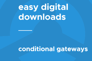 Easy Digital Downloads Conditional Gateways 1.0.4