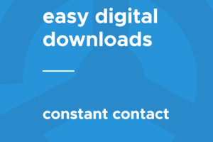 Easy Digital Downloads Constant Contact 1.0
