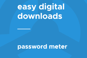 Easy Digital Downloads Password Meter 1.2.1