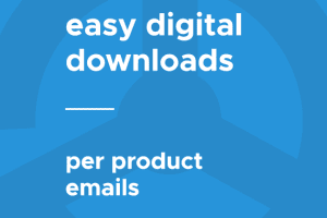 Easy Digital Downloads Per Product Emails 1.1.7