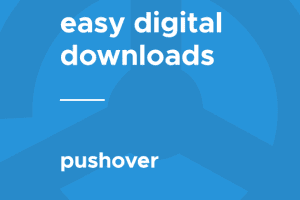 Easy Digital Downloads Pushover Notifications for EDD 1.3.3