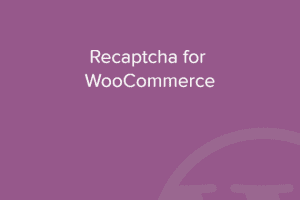 reCaptcha for WooCommerce 2.50 Google recptcha插件下载