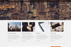 CSS Igniter BusinessTwo Portfolio / Business WordPress Theme 1.7.2