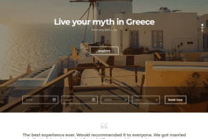 CSS Igniter Santorini Hotel WordPress Theme 1.11.1