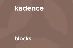 Kadence – Blocks 1.10.5