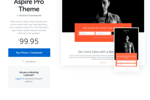 StudioPress Aspire Pro Genesis WordPress Theme 1.3