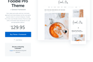 StudioPress Foodie Pro Genesis WordPress Theme 4.2.0