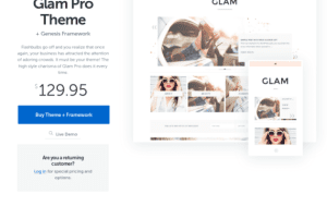 StudioPress Glam Pro Genesis WordPress Theme 1.0.3