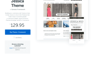 StudioPress Jessica Genesis WordPress Theme 1.8.4