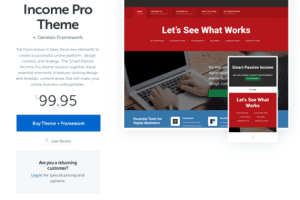 StudioPress Smart Passive Income Pro WordPress Theme 1.1.3