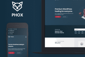 Phox 2.1.9 – 托管 WHMCS 主题破解版下载