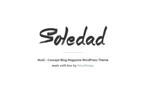 Soledad 8.4.3 – 多用途 WordPress 博客主题破解版下载