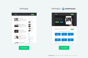 WPZoom Startingup WordPress Theme 1.0.7