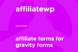 AffiliateWP 1.2 插件下载– Affiliate Forms For Gravity Forms
