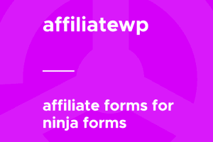 AffiliateWP – Affiliate Forms For Ninja Forms 1.2