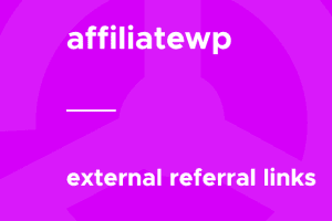 AffiliateWP – External Referral Links 1.2