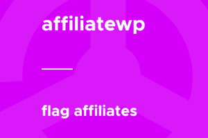 AffiliateWP – Flag Affiliates 1.0
