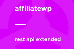 AffiliateWP – REST API Extended 1.2