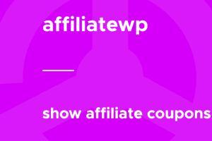 AffiliateWP – Show Affiliate Coupons 1.0.7