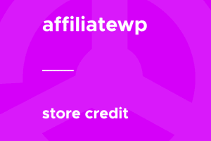 AffiliateWP – Store Credit 2.3.2