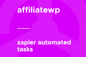 AffiliateWP – Zapier Automated Tasks 1.4