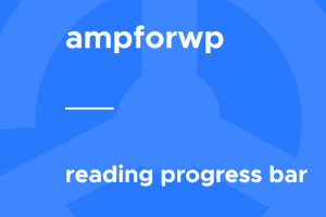 Reading Progress Bar for AMP 1.0
