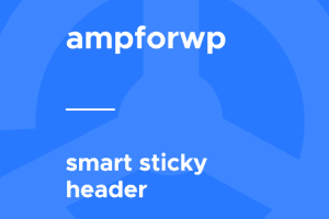 Smart Sticky Header for AMP 1.0.1