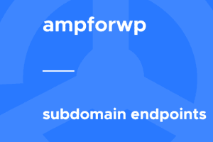 Subdomain Endpoints for AMP 1.1.6