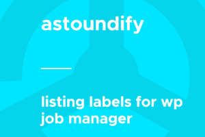 WP Job Manager – Listing Labels 2.5.4