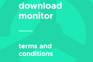 Download Monitor – Terms and Conditions 4.0.0