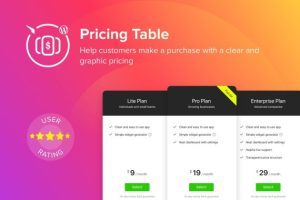 Elfsight Pricing Table 2.6.1