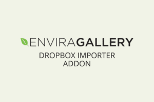 Envira Gallery Dropbox Importer 1.3.3 附加组件下载