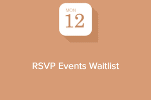 EventON – RSVP Events Waitlist 0.5