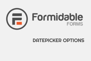 Formidable Datepicker Options 2.0.1 插件下载
