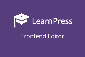 LearnPress – Frontend Editor v.4.0.1